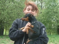 Pappa Buppe med Tina