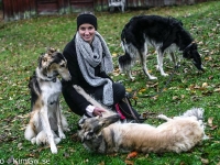 2014-10-18  Hestia, Enya, Hazel och Cayenne